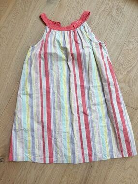 Multi-Color Striped sleeveless dress